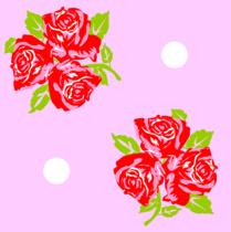 Trois Fluers rose