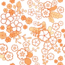 Fleurs oranges
